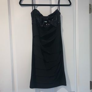 Back form fitting dress